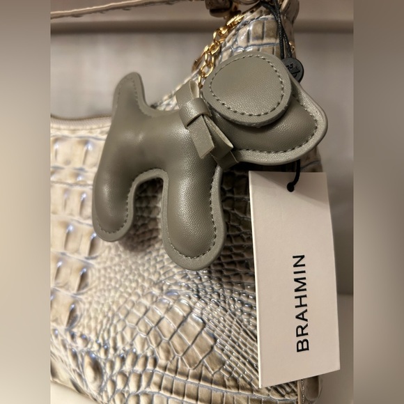 NWT BRAHMIN MINDFUL GREY PURSE WALLET SET - Picture 5 of 9